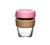 KeepCup Reusable Coffee Cup - Brew Tempered Glass and Natural Cork, M 12oz/340ml - Saskatoon