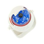 Illuminated Magnetic Navigation Boat Compass White Large By MiDMarine