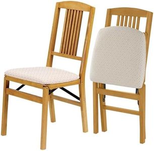 Hardwood Simple Mission Folding Chair - Oak