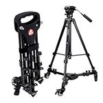 VX-600 Foldable Tripod Dolly with 3
