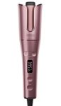 Erikka Automatic Hair Curler For Women | 3 Temp Settings, Dual Curling Technology, Universal Hair Compatibility, Tangle-Free Design, and LED Display For Time And Temprature