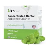 Tcs Concentrated Cleaner - 10 Months Supply For Dentures, Retainers & All Other Dental Appliances
