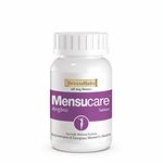 Wellness Mantra Mensucare|Ayurvedic 60 Tablets|To Regularize Menstruation|Correct Hormonal Balance, Overcome PCOD, Regularize Periods|Ashoka, Shatavari, Lodhra, Gokshuru & 24 more herbs (Pack of 1)