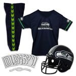 Franklin Sports NFL Seattle Seahawks Deluxe Youth Uniform Set, Small