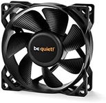 BeQuiet! BL037 80MM Pure Wings 2 PWM, Rifle Bearing Fan, 19.2dB, Supports Water Cooling and Air Cooling, Silence Optimised Fan Blades, Variable Speed Function, Black