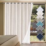 H.VERSAILTEX Sliding Door Curtains,