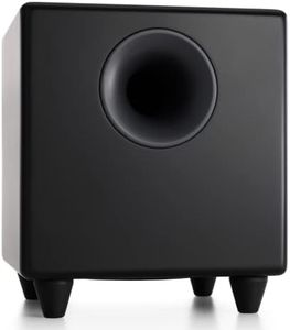 Audioengine S8 Powered Subwoofer Speaker - 250W 8-inch Home Woofer with Built-in Amplifier and Dual Audio Inputs for Home Audio