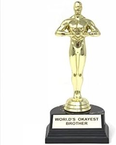 WORLD'S OKAYEST BROTHER TROPHY