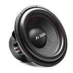 H YANKA BSF-12-4 12 Inch Subwoofer - 1600W MAX Power 12 Inch Paper Cone Subwoofer Car Audio, Black Aluminum Basket, 2.5“ Dual Voice Coil 4 Ohm Impedance 12" Subwoofer for Cars