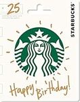 Starbucks Happy Birthday Gift Card 