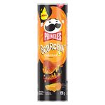 Pringles Scorchin’ Cheddar Flavour Potato Chips 156 g