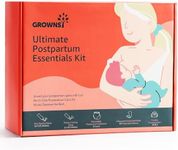 GROWNSY Postpartum Essentials Recovery Kit for Women After Birth, Postpartum Kit for Labor Delivery, Self-Absorbent Postpartum Disposable Underwear, Peri Bottle, Perineal Spray, Post Partum Ice Packs