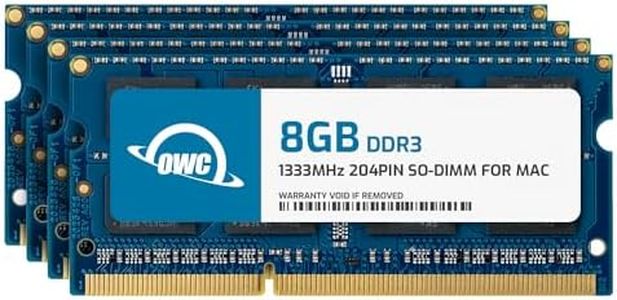 OWC 32GB (4 x 8GB) 1333MHz 204-Pin DDR3 SO-DIMM PC3-10600 CL9 Memory Upgrade Kit for iMac