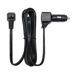 ICECO 12 volt Male Cigarette Lighter Plug, DC Power Cable for Car Refrigerator, 16AWG 8 FT Long (2.5 Meters), Male Socket Adapter (NOT SUITABLE for VL35 SERIES)