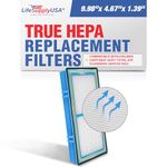 LifeSupplyUSA Replacement HEPA Filter Compatible with Holmes HAPF30AT Aer1 Total Air Purifiers HAP242-NUC