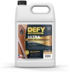 DEFY Ultra Semi-Transparent Outdoor Wood Stain and Sealer in One – Natural Pine, 1 Gallon, Deck Stain and Sealer | Rich Color and Satin Sheen for All Wood Types