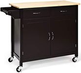 COSTWAY Kitchen Storage Trolley, Ro