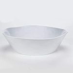 American Metalcraft CBL325CL Round Melamine Serving Bowl, Crave Collection, Cloud, 325-Ounces