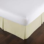 Southshore Fine Living, Inc. Linens® - VILANO® Springs 15 inch Drop Pleated Bed Skirt, Cream, Queen