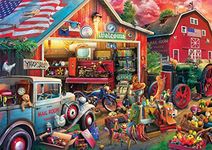 Buffalo Games - Country Life - Antique Barn - 500 Piece Jigsaw Puzzle for Adults Challenging Puzzle Perfect for Game Nights - 500 Piece Finished Size is 21.25 x 15.00