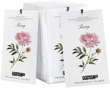 MYARO 12 Packs Penoy Scented Sachets for Drawer and Closet, Long-Lasting Sachets Bags Air Freshener Fresh Scents, Potpourri Bags Home Fragrance Sachet for Lover