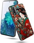 GFRGTFHYT for Nokia C210 Case for Nokia C210 Phone Case Slim Soft TPU Silicone Rubber Cover with Chinese Women Painting Stylish Design for Women Wen Shock-Proof Protective Case for Nokia C210