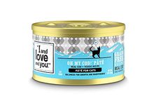 “I and love and you” Oh My Cod! Recipe Grain Free Canned Cat Food, 3 oz (Pack of 12)