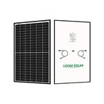 Loom Solar Panel 455W-24V for Home Double Inverter Battery (80Ah to 200Ah) Charging, Mono PERC technology, for Home, Businesses,Agriculture use, suitable for 1kW to 5kW Solar Systems (Pack of 2)