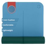 Manduka Begin Yoga Mat 5mm Thick Yoga Mat with Alignment Stripe. Reversible, Lightweight with Dense Cushioning for Support and Stability in Yoga and Pilates.