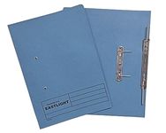 Eastlight Transfer Spring File, 38mm Foolscap, Colour Blue, Box 25 (Colours May Vary)