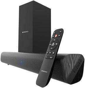 Zebronics 90 Watts, Compact Soundbar, Home Theatre, Dual Driver Soundbar, 11.43cm Subwoofer, HDMI ARC, Bluetooth v5.1, Wall Mountable, Glossy Finish (Juke BAR 200A)