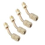 PartyKindom 4pcs Adapter Mini Split a c Mini Ac HVAC System Supplies Mini Splits Ac Units Aire Acondicionado Refrigeration Service Parts Hose R410a Coupler Air Conditioner Copper