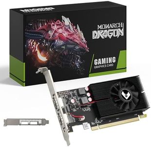 MOUGOL AMD Radeon R5 230 Low Profile Graphics Card, 2GB DDR3 64 Bit with Dual HDMI Video Card PCI Express x16 1.1 Small Form Factor Computer GPU Compatible with Windows 10/8/7/RHEL/Ubuntu/Linux