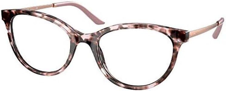 Prada PR 17WV Women's Eyeglasses Orchid Tortoise 53