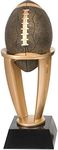 Decade Awards Football Gold Tower Trophy - Gridiron Award - 13 Inch Tall - Customize Now