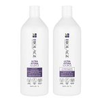 BIOLAGE Ultra Hydrasource Shampoo and Conditioner Set, Duo Hair Care Bundle For Very Dry Hair, Extremely Moisturizes Hair To Prevent Breakage, Silicone & Paraben-Free