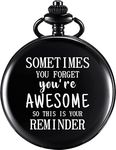 DSR Sometimes You Forget You're Awesome-Birthday Gifts for Women Men Friends (Small Box (Sometimes You Forget You're Awesome-Black Color)