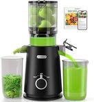 ECOSELF Juicer Machines with Wide Mouth & Large Feed Chute, Professional Cold Press Juicer For Whole Fruits & Vegetables, Self Feeding for Juice Extractor Machine, Easy to Clean, High Juice Yield