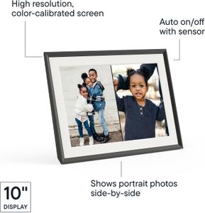 Aura Carver WiFi Digital Picture Frame – 10.1" HD Smart Display