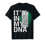 It's In My DNA Nigerian Patriot Proud African Nigeria Flag T-Shirt