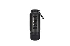 KONG H2O Insulated Dog Water Bottle & Travel Bowl, 25 oz - Blackv 708.7 g (Pack of 1)