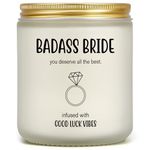 Wedding Gifts for Bride, Bride Gifts for Bride to Be Bridal Shower Gifts Engagement Gifts for Her Bachelorette Party Marriage Honeymoon Gifts Engaged Candle Gifts for Fiancee Wifey Couples Future Mrs