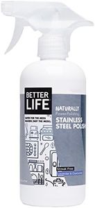 Better Life Natural Streak Free Stainless Steel Polish, Lavender and Chamomile, 16 Ounces, 24185