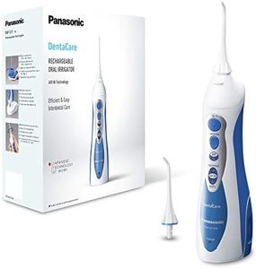 Panasonic EW1211 Rechargeable Dental Oral Irrigator with 2 Water Jet Modes, UK 2 Pin Plug