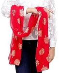 Lang Horn Mulberry Tree Foil Print Chiffon - chiffon Scarves For Women ladies scarf red chiffon scarf uk