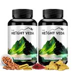 VegHerbs Original Height Veda Capsules for Men and Women | 30 capsules X 2 Bottle (Pack of 2)