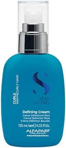 Alfaparf Milano Semi di Lino Curls Defining Cream - for Wavy and Curly Hair - Hydrates, Provides Humidity Protection, and Frizz Control - 4.2 oz