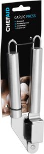 Chef Aid Stainless Steel Garlic Press – Durable Kitchen Tool