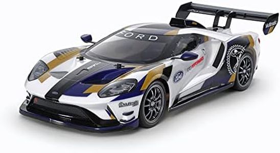 TAMIYA 58689 1:10 Ford GT Mk.II 2020 (TT-02), Remote Controlled Car, RC Vehicle, Making, Assembly Kit Model, Multicoloured