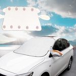 Sulfar Universal Heavy Quality Car Windshield Sun Shade Sunshade Blocks UV Rays Sun Visor Protector to Keep Your Vehicle Cool and Damage Free